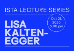 ISTA Lecture - Lisa Kaltenegger