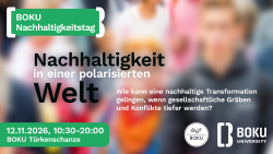 12. BOKU Nachhaltigkeitstag 2026